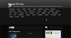 Desktop Screenshot of nigeriatv.net